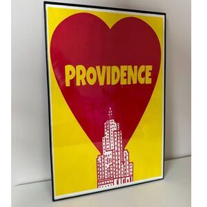 Providence Pop Art Framed Giraffes and Robots 8 x 12